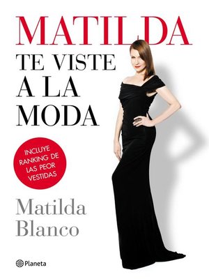 cover image of Matilda te viste a la moda
